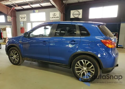 2016 Mitsubishi Outlander Sport Es from USA, damaged, VIN JA4AR3AU4GZ050364